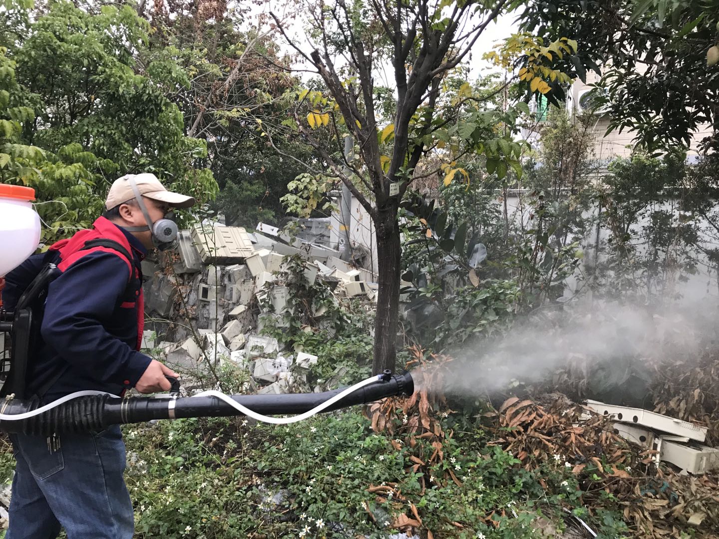 广州绿化带灭蚊蝇喷雾消杀
